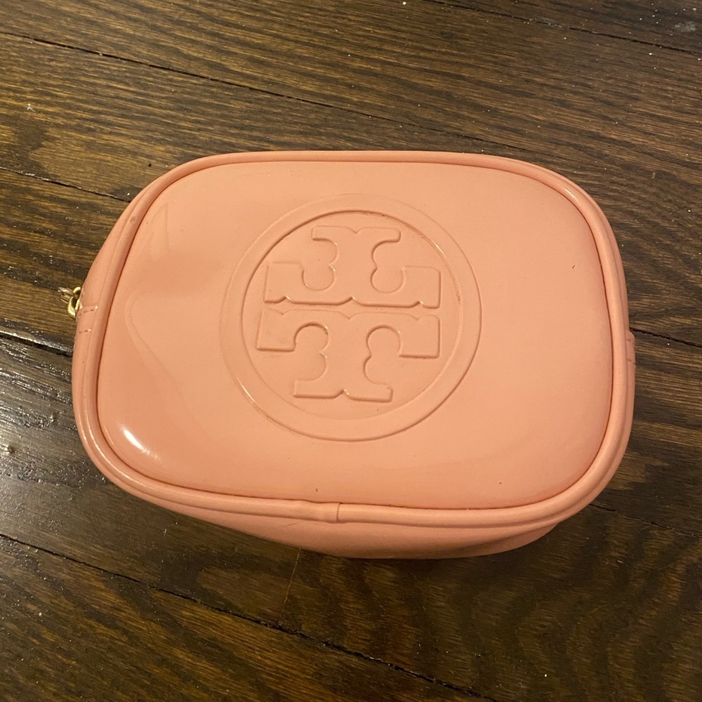 Tory Burch Blush Pink Cosmetic Pouch
